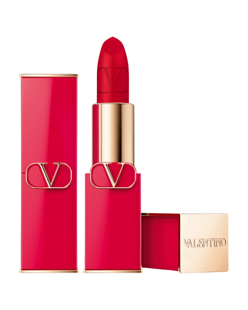 Valentino Rosso Matte Cream Lipstick 22A Påfyllningsbar 3,5g