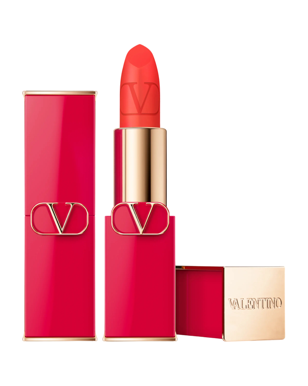 Valentino Rosso Matte Cream Lipstick 403A Wymienna szminka 3,5 g