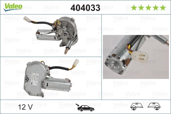 Wiper Motor VALEO 404033