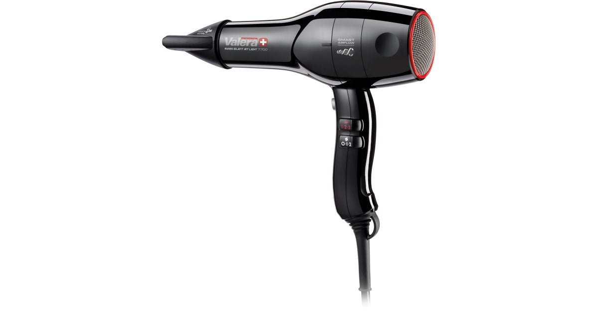 Valera Ultra Silent Hair Dryer With Ionizer Swiss Silent Jet 7700 Light Ionic