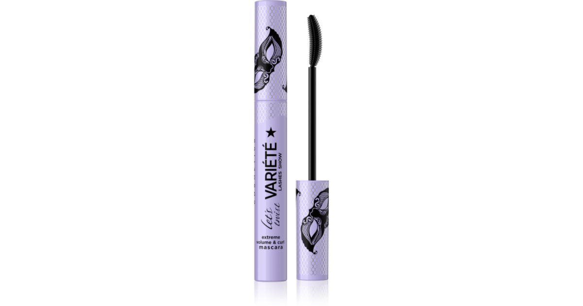 Eveline Cosmetics Variété Let's Twist mascara for voluminous lashes 10 ml