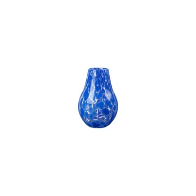 BROSTE COPENHAGEN - Vase Ada - Bleu - Verre soufflé bouche