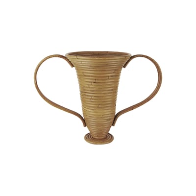 Ferm Living - Vase Vases - Marron - Rotin