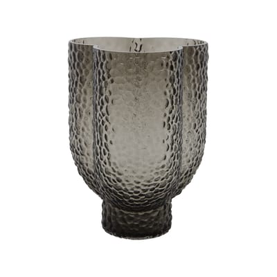 AYTM - Vase Arura - Gris - Verre soufflé bouche