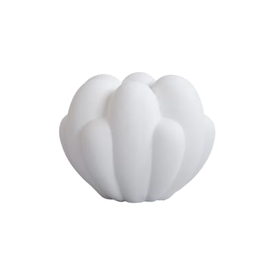 101 COPENHAGEN - Vase Bloom - Blanc - Béton fibré - Designer Tommy Hyldahl