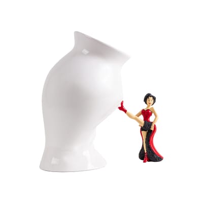 Seletti - Vase Circus - Blanc - Porcelaine - Designer Uto Balmoral