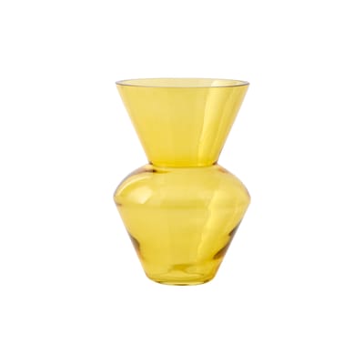 Pols Potten - Vase Neck - Jaune - Verre