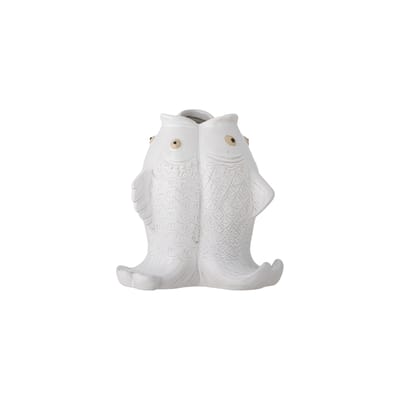 Bloomingville - Vase Fili - Blanc - Grès