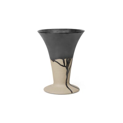 Ferm Living - Vase Vases - Beige - Porcelaine