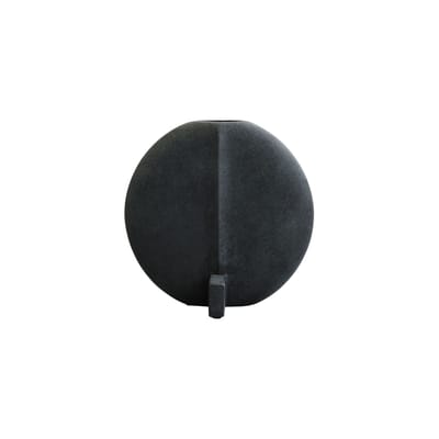 101 COPENHAGEN - Vase Guggenheim - Noir - Céramique - Designer Tommy Hyldahl