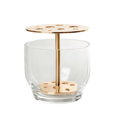 Fritz Hansen - Vase Objects - Or - Verre soufflé bouche - Designer Jaime Hayón