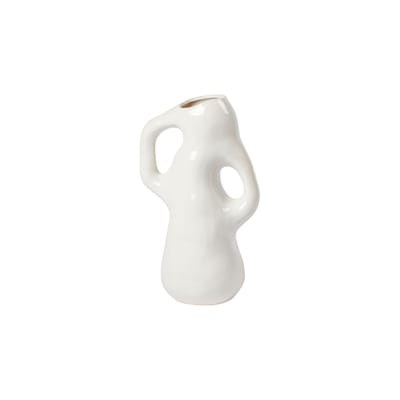 BROSTE COPENHAGEN - Vase Isolde - Blanc - Grès