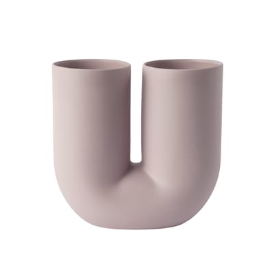 Muuto - Vase Kink - Rose - Céramique - Designer Earnest Studio