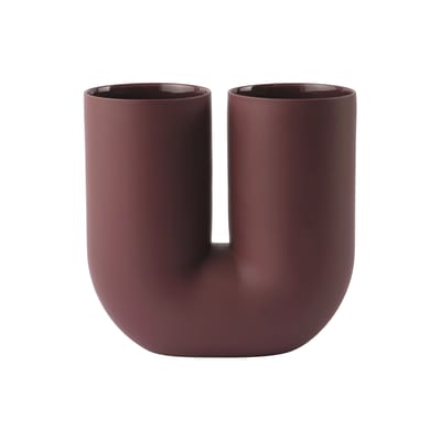 Muuto - Vase Kink - Rouge - Céramique - Designer Earnest Studio