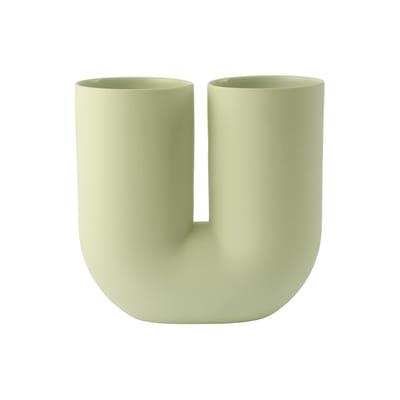 Muuto - Vase Kink - Vert - Céramique - Designer Earnest Studio