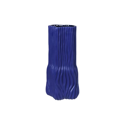 BROSTE COPENHAGEN - Vase Magny - Bleu - Grès émaillé