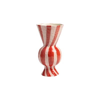 & klevering - Vase Rhombic - Rouge - Grès