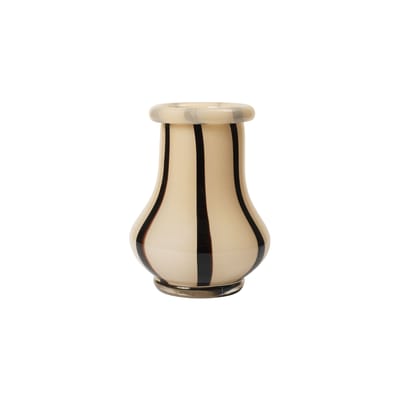Ferm Living - Vase Riban - Beige - Verre soufflé bouche