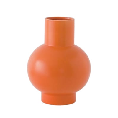 raawii - Vase Strøm - Orange - Céramique - Designer Nicholai Wiig-Hansen