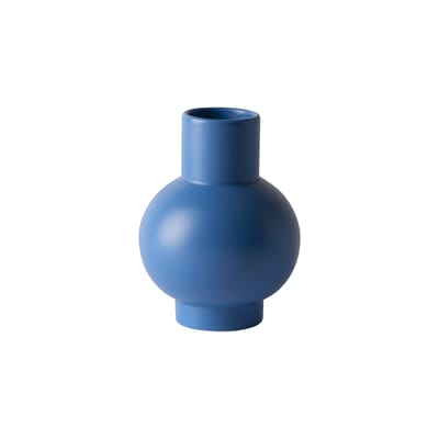 raawii - Vase Strøm - Bleu - Céramique émaillé - Designer Nicholai Wiig-Hansen