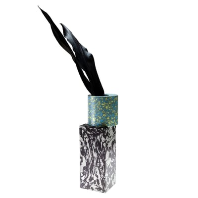 Tom Dixon - Vase Swirl - Noir - Pigments - Designer Tom Dixon