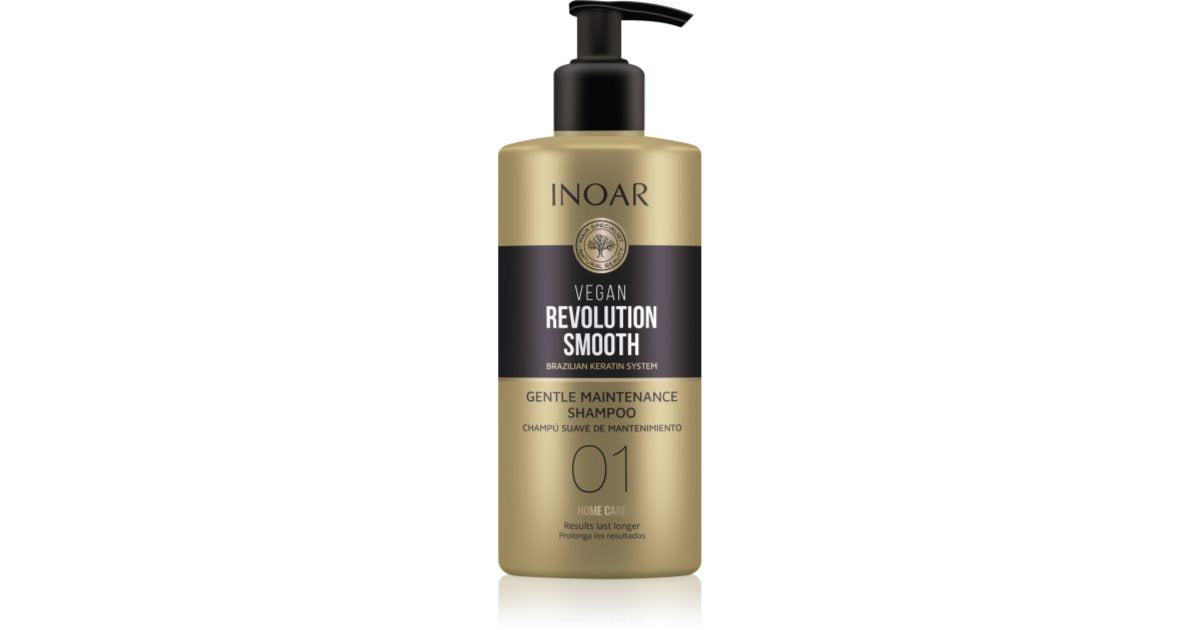 INOAR Vegan Revolution Smooth shampoo for dry and unruly hair 350 ml