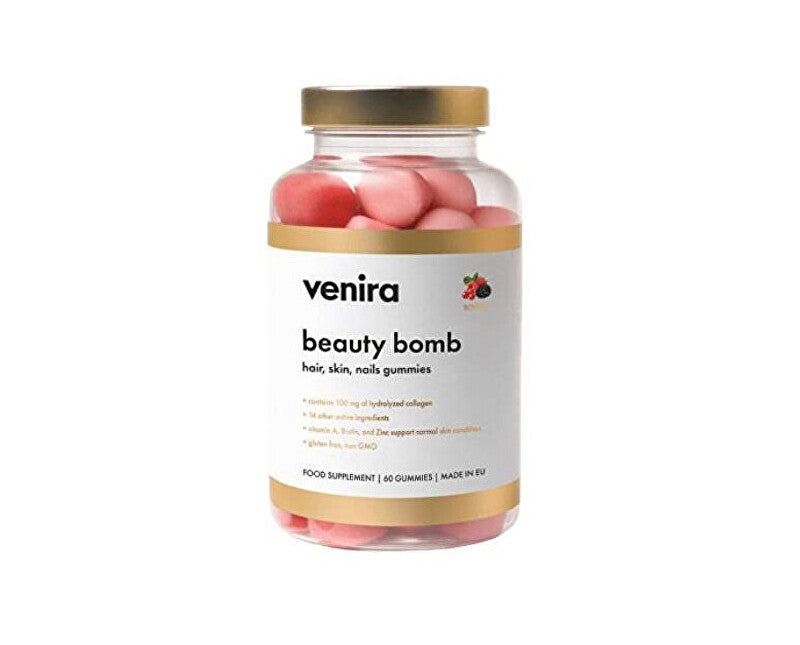 Venira Beauty Bomb für Haare, Haut, Nägel - Beeren 60 Stück