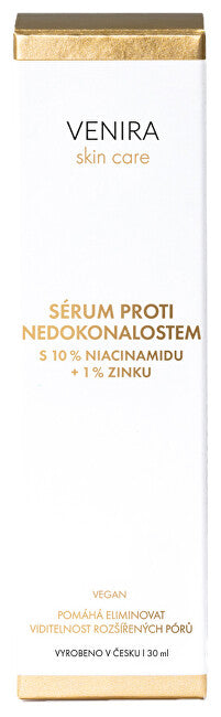 Venira Anti-ufullkommenhetsserum med niacinamid og sink 30 ml