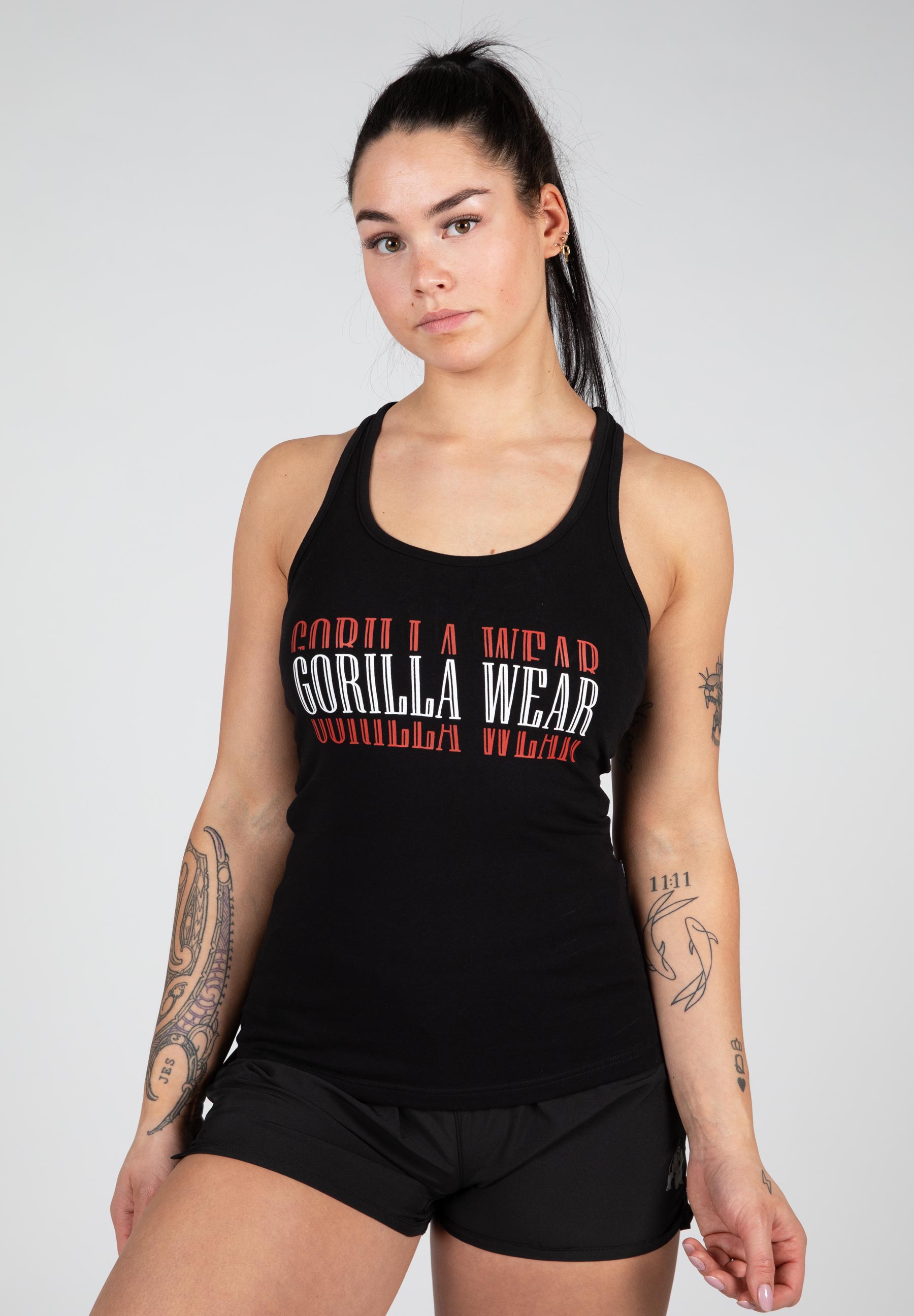 Verona Tank Top - Black - XL