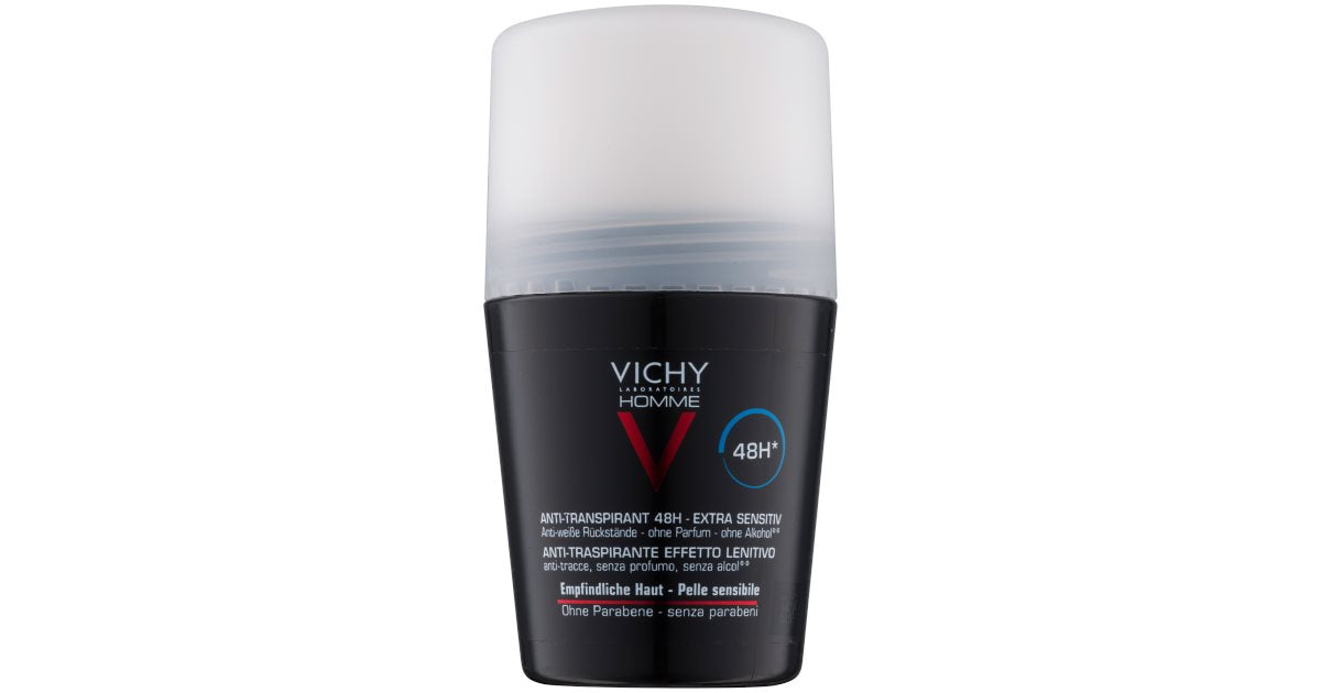 Vichy Deodorant Roll on Antiperspirant 48h Piele Sensibilă 50 ml