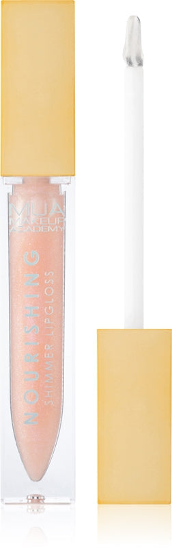 MUA Makeup Academy Virtual Glow pflegender Lipgloss für una Bright Shine Color IRL 6,5 ml