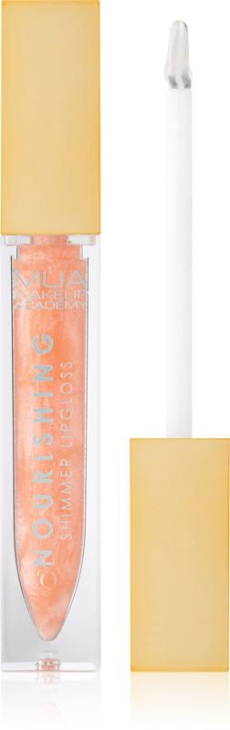 MUA Makeup Academy Virtual Glow nærende lipgloss for una Lys glansfarge Ethereal 6,5 ml