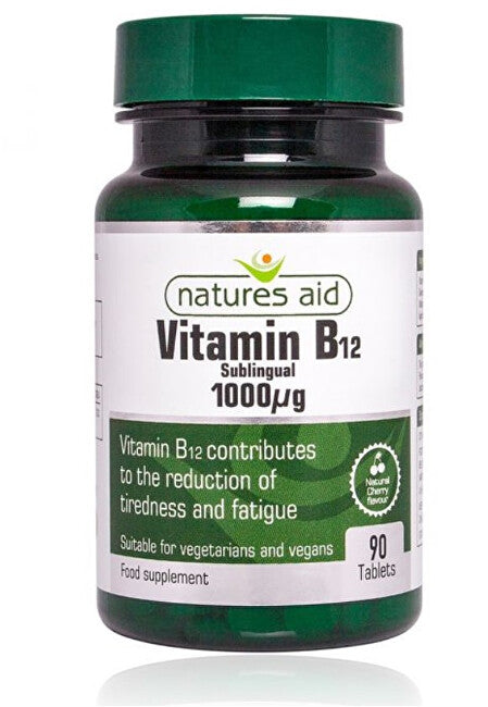 Natures aid Vitamina B12 - 1000 mcg - sublinguale 90 compresse
