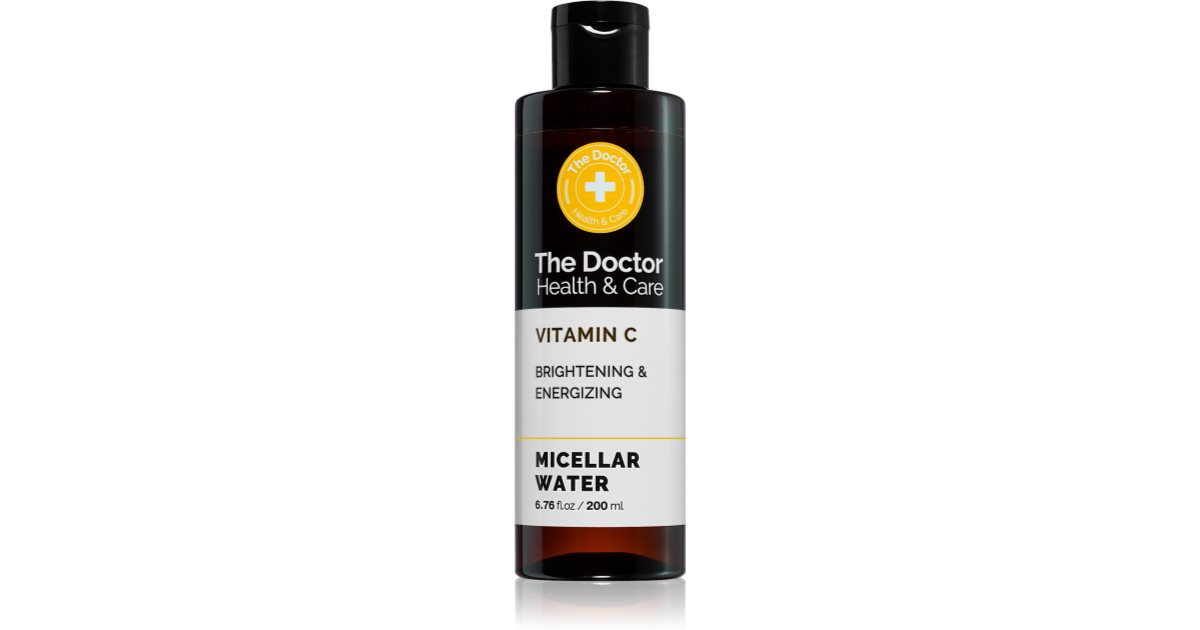 The Doctor Eau micellaire nettoyante énergisante à la vitamine C 200 ml