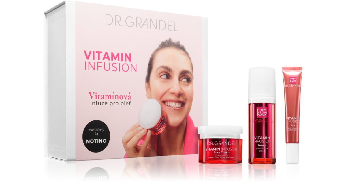 Set cadou cu infuzie de vitamine Dr. Grandel