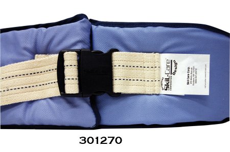 Skil-Care Resident-Release Soft-Belt Chair Waist Belt Restraint, Side Release Buckle Closure