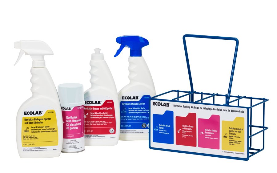 Ecolab Revitalize Carpet Spot Cleaner Kit