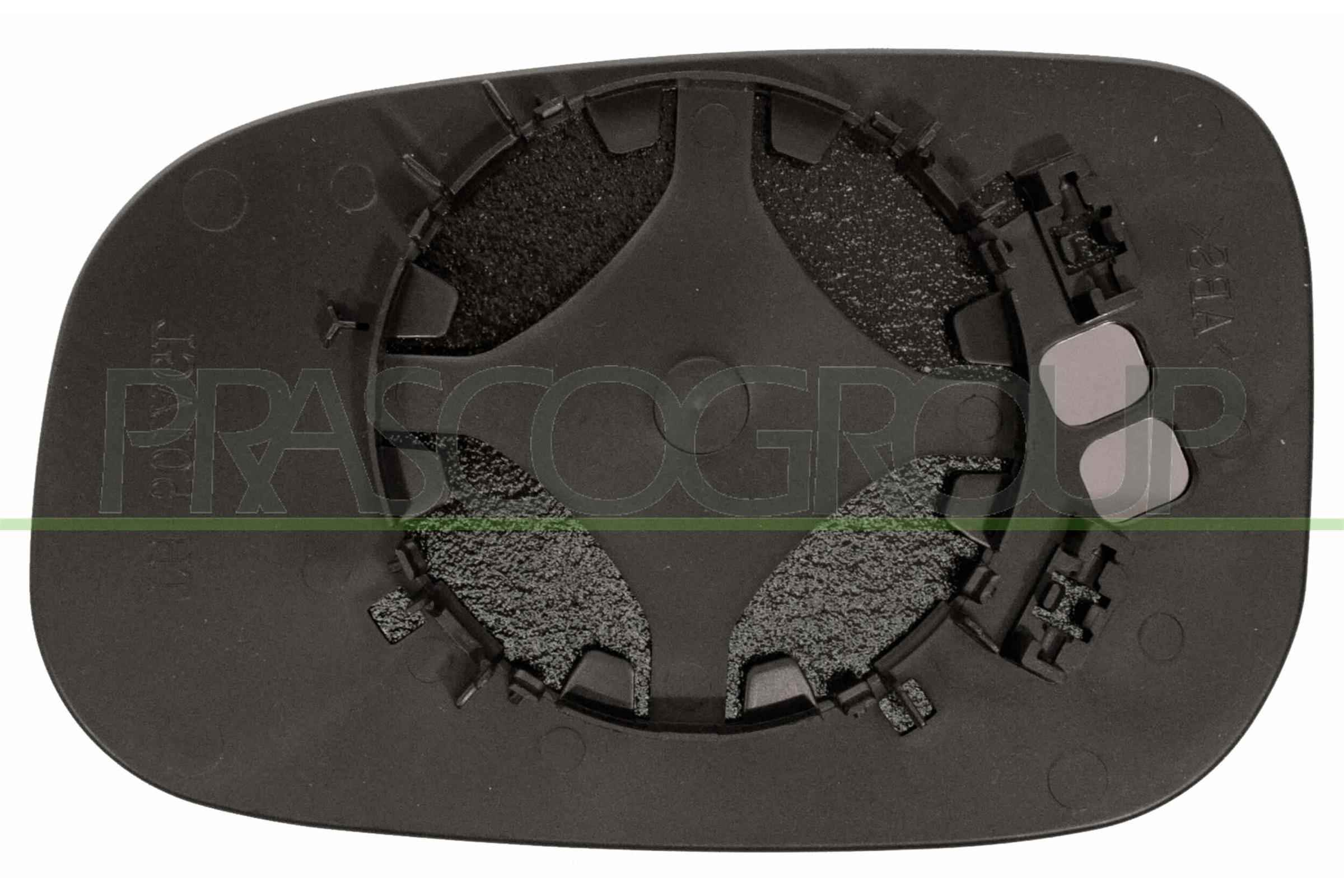 Mirror Glass, exterior mirror PRASCO VV3227513