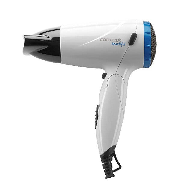 Concept VV5741 Beautiful white + blue hair dryer