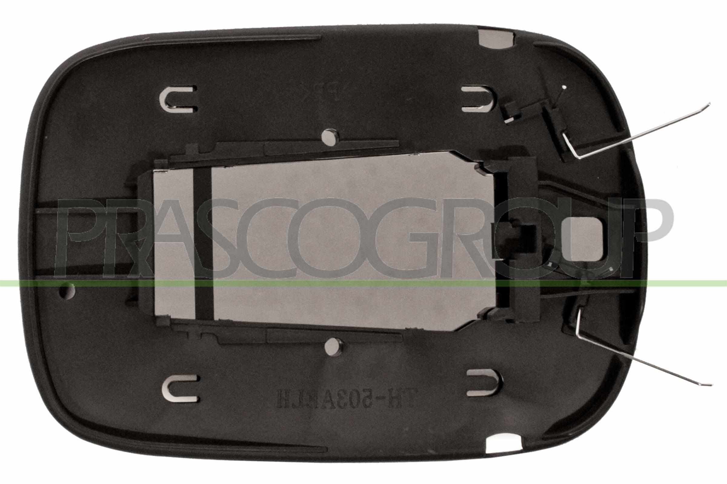 Mirror Glass, exterior mirror PRASCO VV7107524