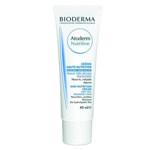 Bioderma Atoderm Nutritive Soothing Nourishing Cream for Dry Facial Skin 40ml