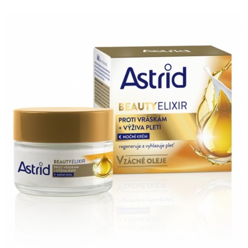 Astrid Nourishing Night Cream Anti-Wrinkle Beauty Elixir 50 ml