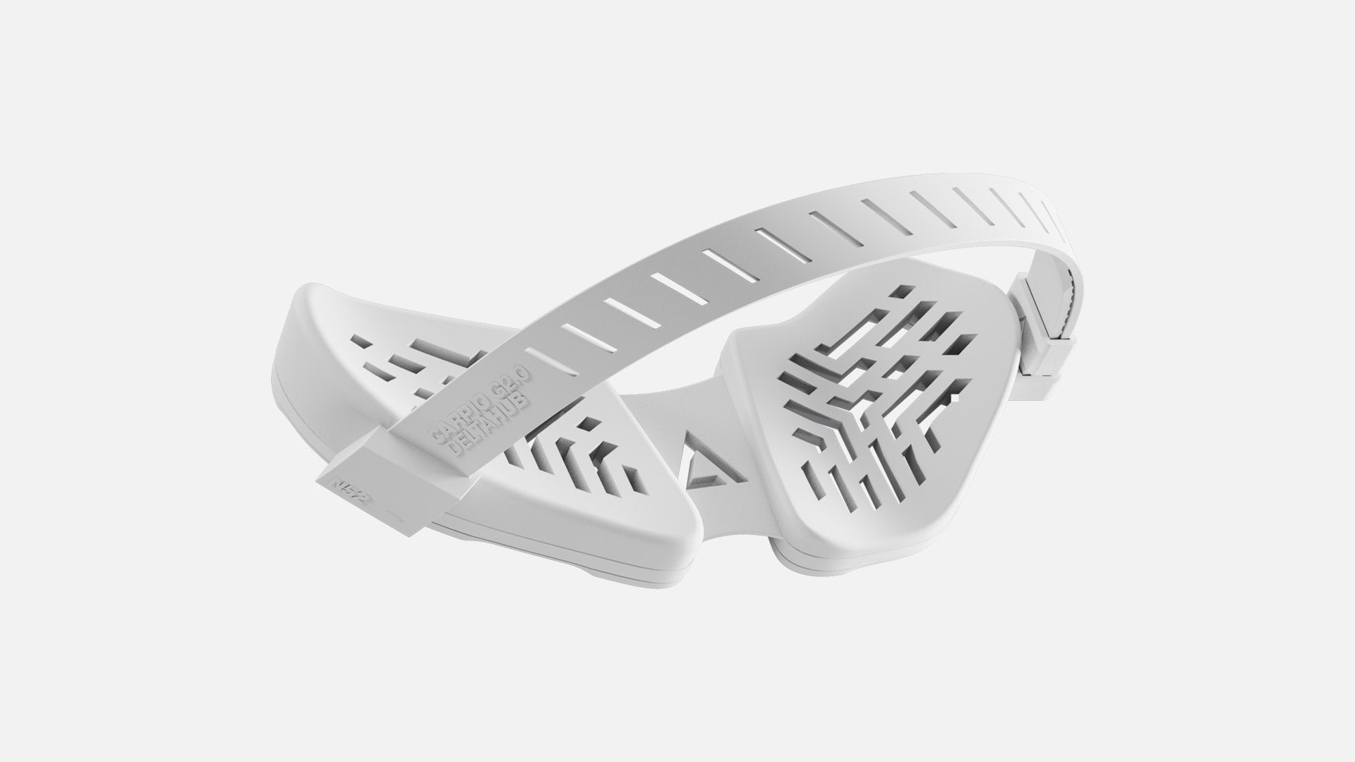 Deltahub Carpio G2.0: Gaming Wrist Rest White - L