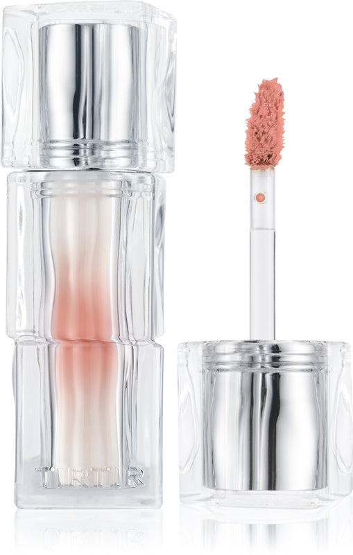 TIRTIR Waterism langtidsholdbar lipgloss lille pakke farve 22 Snowy Peach (White Snowy Collection) 1,8 g