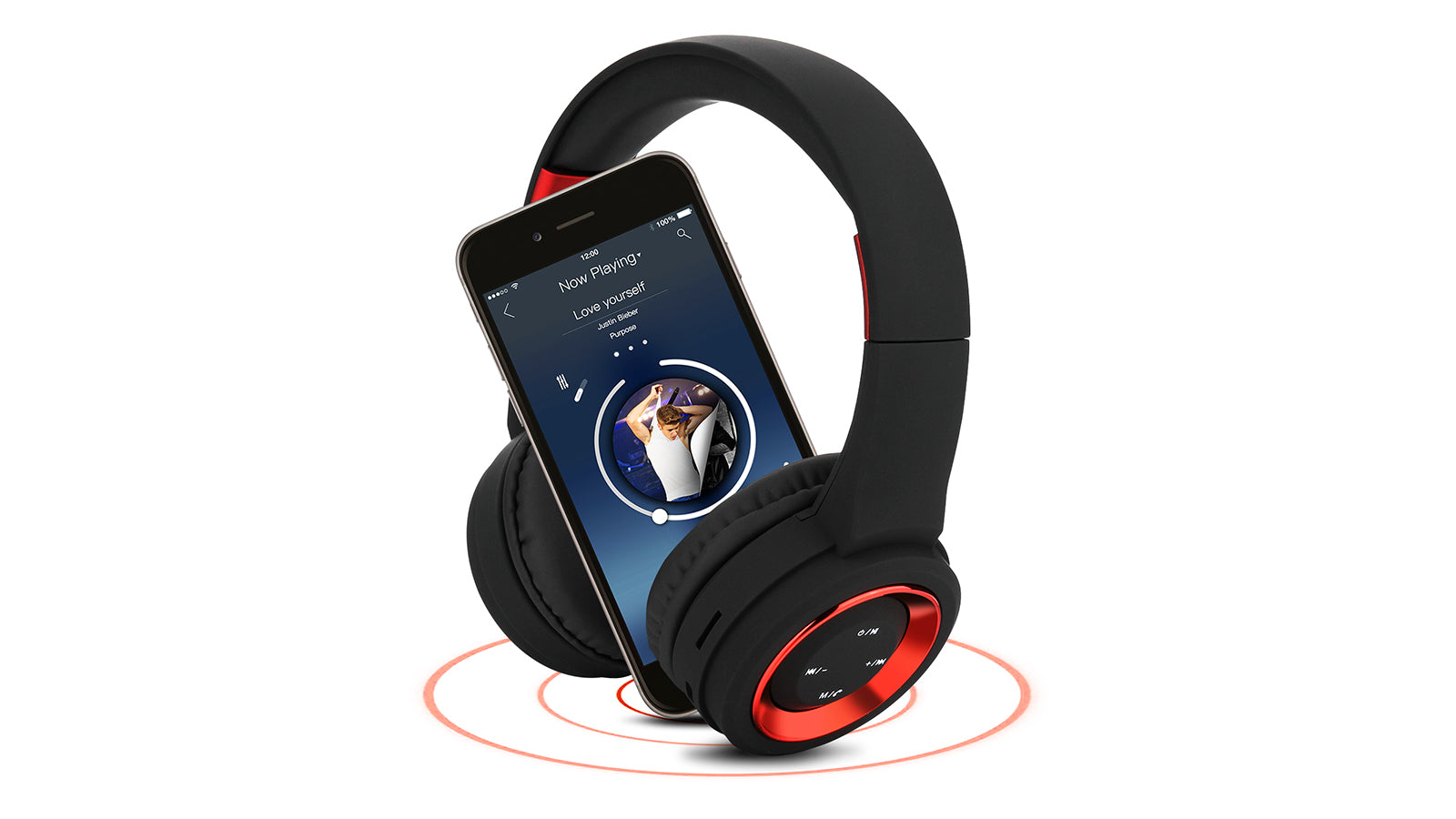 AGPTEK Bluetooth Wireless Hi-Fi Stereo Headphone