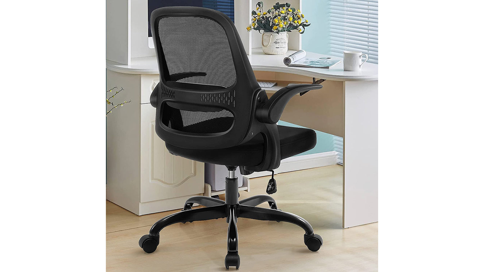 KERDOM FelixKing Office Chair: Waterfall Seat Edge Black