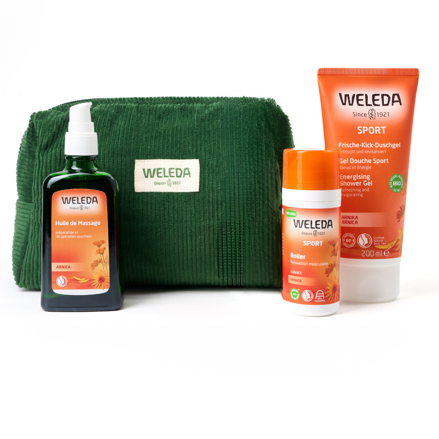Weleda Trousse "Ditt sportsritual med Arnica Bio"