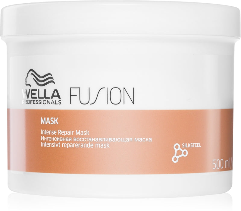 Wella Intensiv (Intense Repair Mask) för sammansmältning av skadat hår 500ml