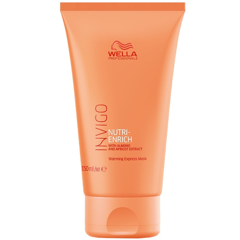 Wella Professionals INVIGO Nutri-Enrich Hair Treatment Cream Mask med mandel- og abrikosekstrakt for glans og blødhed 150 ml