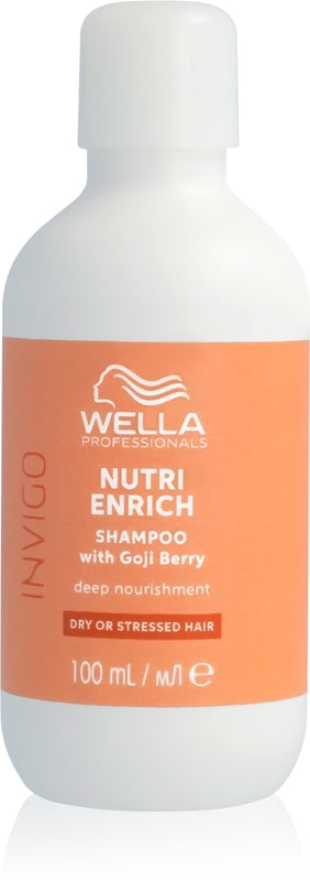 Wella Professionals Invigo Nutri-Enrich nærende sjampo for tørt eller svekket hår 100 ml